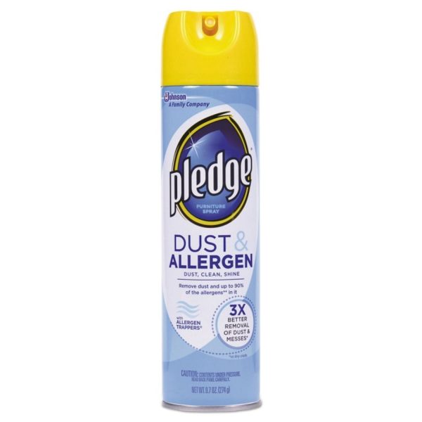 Pledge, Cleaner Dust & Allergen, 12x9.7 oz Cheap