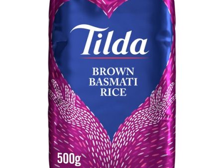 Tilda Brown Basmati Rice, 500 g For Sale