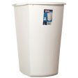 Sterilite Rectangular Wastebasket White, 38 L For Discount