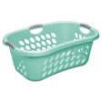 Sterilite Ultra HipHold Laundry Basket, Aqua 44 L For Cheap