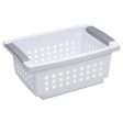 Sterilite Small Stacking Basket, White Online