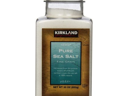 Kirkland Pure Sea Salt, 850 g For Discount