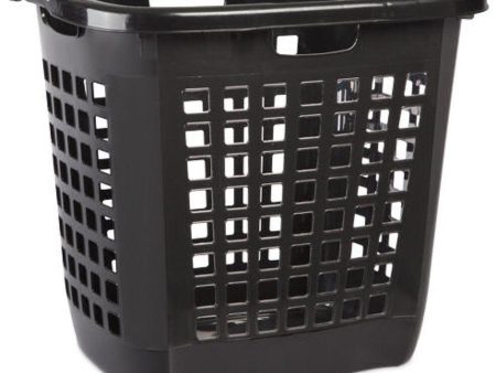 Sterilite Ultra Easy Carry Hamper Black, 56 x 44 x 51 cm For Discount