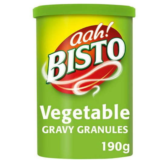 Bisto Vegetable Gravy Granules 190g (BB: 28-01-2025) on Sale