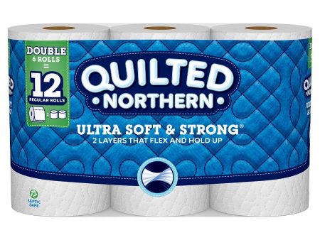 Northern Quilted Ultra Soft & Strong, 6 Rolls Supply