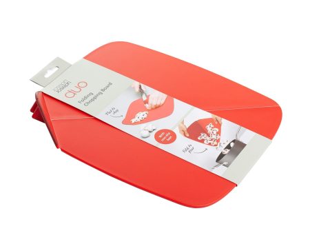 Joseph Joseph Duo Folding Chopping Board- Red For Discount