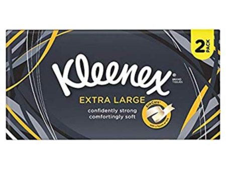 Kleenex Extra Large Twin, 2 pk For Discount