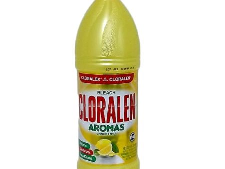 Cloralen Bleach Lemon Fresh, 32.1 oz Online Hot Sale