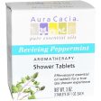 Aura Cacia, Reviving Peppermint Shower Tabs, 3 oz on Sale