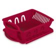 Sterilite Ultra Sink 2 Set, Medium Red Supply