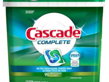 Cascade, Complete Dishwashinger Action Pacs, 90 ct For Discount