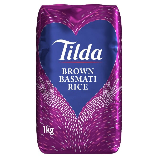 Tilda Wholegrain Brown Basmati 1kg Online Sale