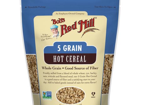 Bob s Red Mill 5 Grain Rolled Hot Cereal,16oz Online