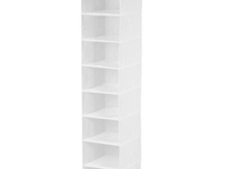 Honey Can Do 8-shelf Hanging Organizer, White Supply