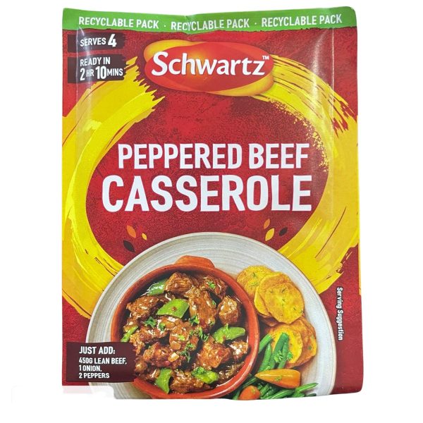 Schwartz Peppered Beef Casserole, 40 g Online Hot Sale