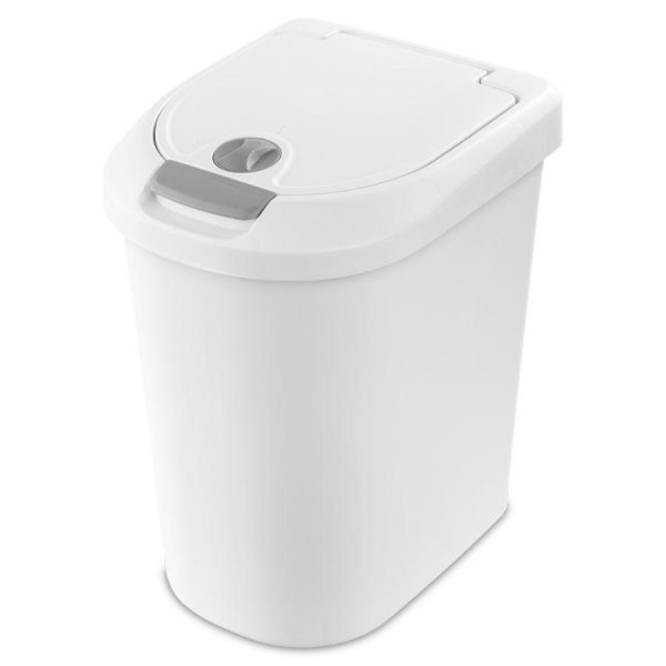 Sterilite Lock TouchTop Basket White, 28 L Online Sale