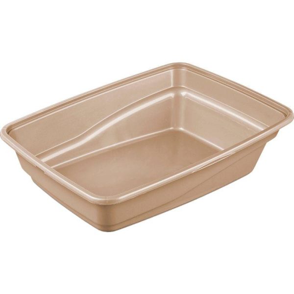 Sterilite Cat Litter Pan Beige, Small Hot on Sale