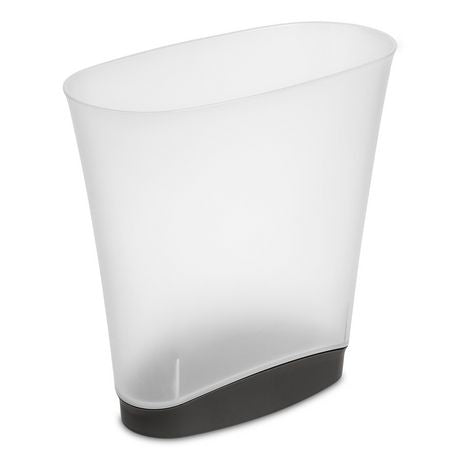 Sterilite Slim Wastebasket Clear, 9 L on Sale