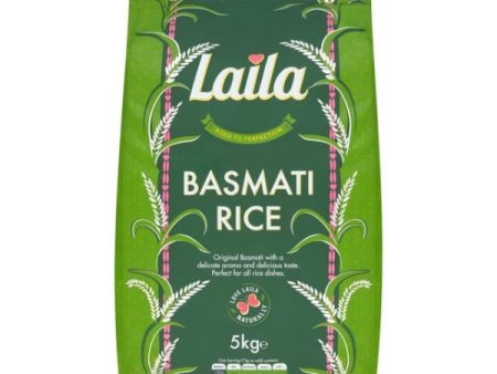 Laila Basmati Rice, 5 kg Hot on Sale