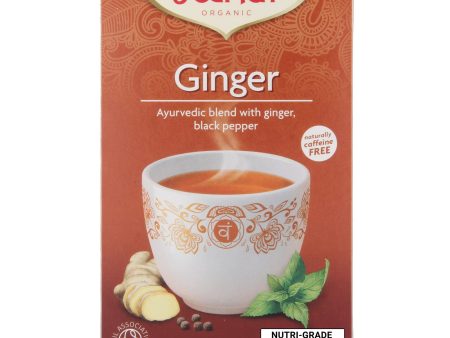 Yogi Organic Ginger Tea, 17 ct Online Sale