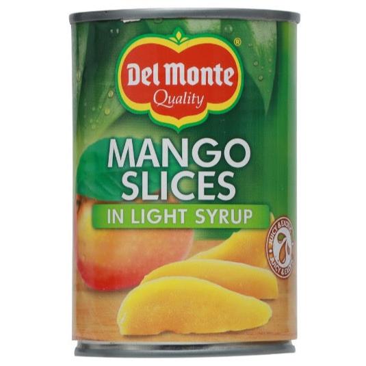 Del Monte Mango Slices Light Syrup 425g For Discount