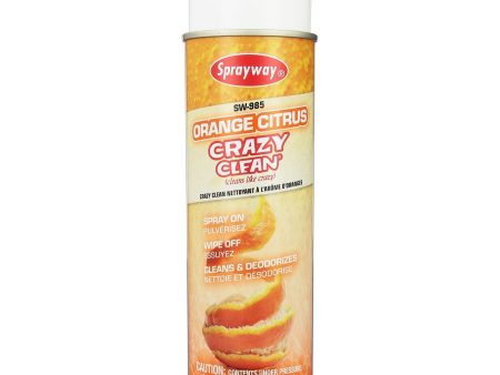 Sprayway, Crazy Clean Orange Citrus, 19 oz Hot on Sale