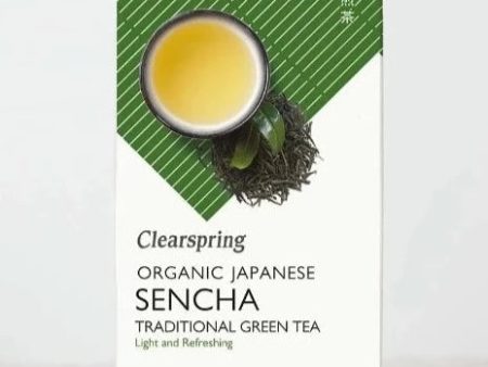 Clearspring Organic Japanese Sencha 20ct Online Hot Sale