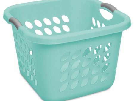 Sterilite Ultra Laundry Basket Aqua, 53 L Supply