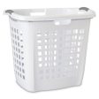 Sterilite Ultra Easy Carry Hamper White, 56 x 44 x 51 cm Supply