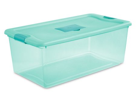 Sterilite Storage Fresh Scent Box Aqua, 100 L Online now