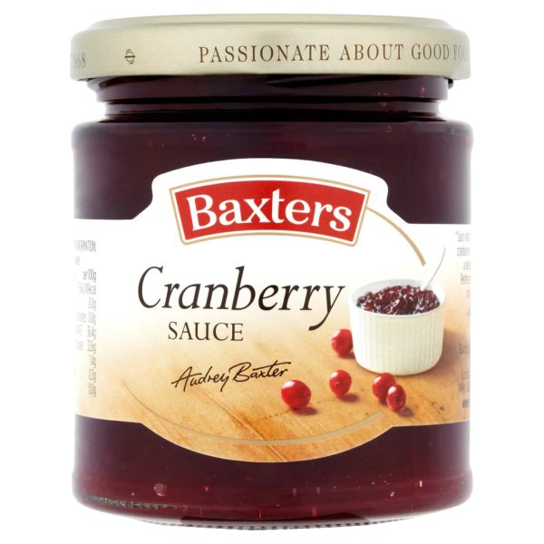 Baxters Cranberry Sauce 190g (BB: 30-01-2025) Supply