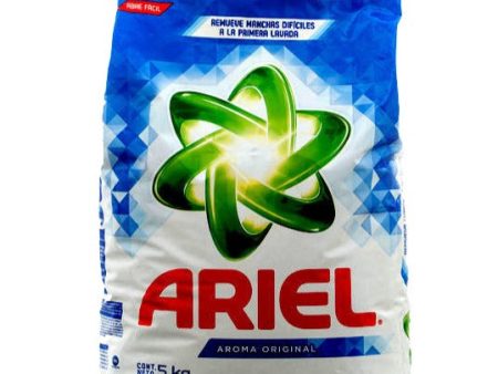 Ariel Powder Detergent Original, 5 kg For Cheap