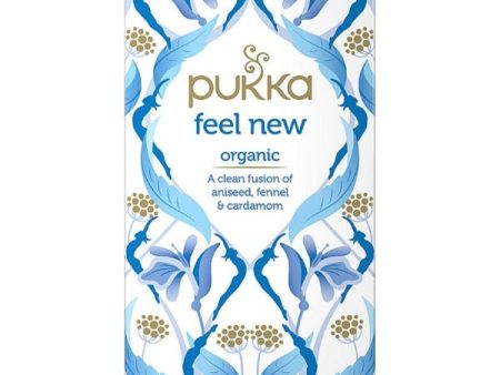 Pukka Feel New Herbal Tea, 20 Bags Online