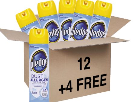 Pledge, Cleaner Dust & Allergen, 9.7 ozx12 Online now