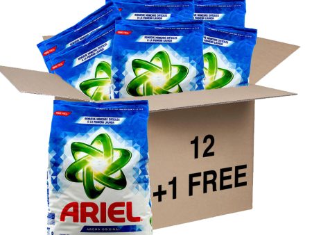 Ariel Powder Detergent Original, 12x5 kg Discount