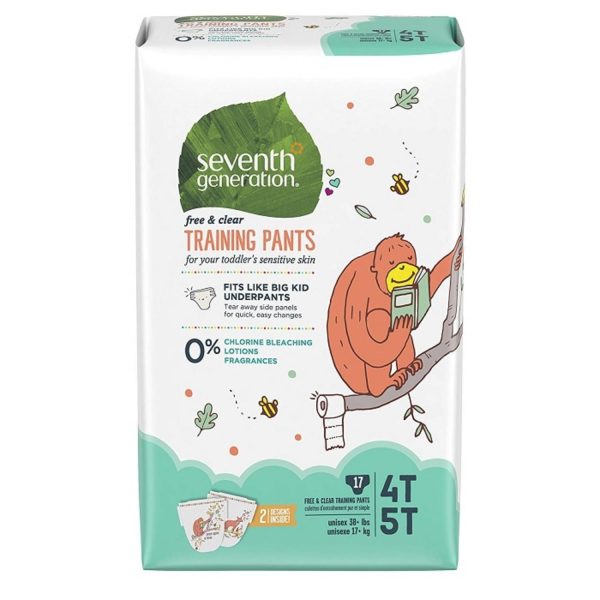 Seventh Generation, Training Pants Size XL 4T-5T + 38lb Cheap