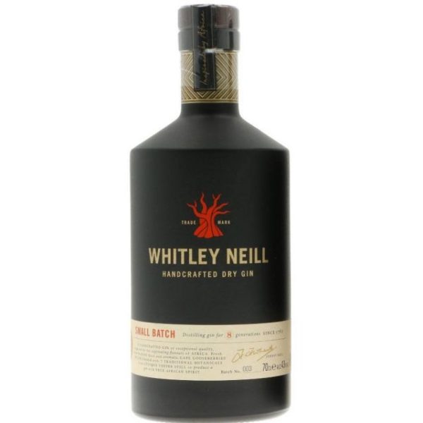 Whitley Neill Small Batch Gin 43% Vol, 70 cl For Cheap