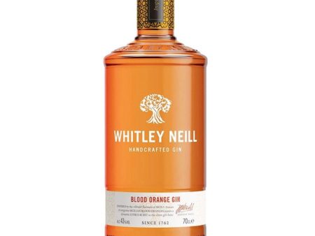 Whitley Neill Blood Orange Gin 43% Vol, 70 cl Discount