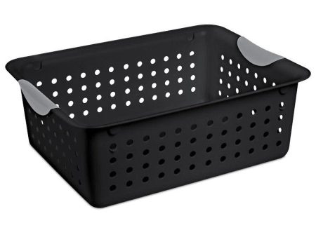 Sterilite Ultra Basket Black, 35 x 27 x 13 cm Sale