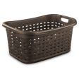 Sterilite Weave Laundry Basket Espresso Sale