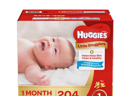 Huggies Diapers Little Movers Size 1, 204 ct Hot on Sale