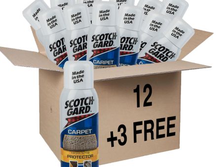 Scotchgard, Carpet & Rug Protector, 12 x 14 oz Supply