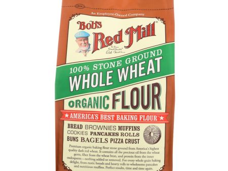 Bob s Red Mill, Organic Whole Wheat Flour, 5 lb For Discount