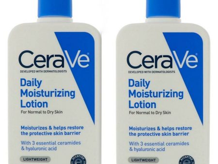 CeraVe Lotion Normal to Dry Skin 2Pk, 12 oz For Sale