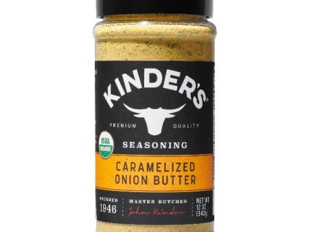 Kinder s Organic Caramelized Onion Butter Seasoning, 12 oz Hot on Sale