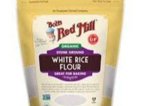 Bob s Red Mill Organic White Rice Flour, 24 oz Sale