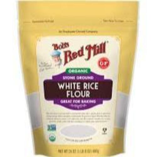 Bob s Red Mill Organic White Rice Flour, 24 oz Sale