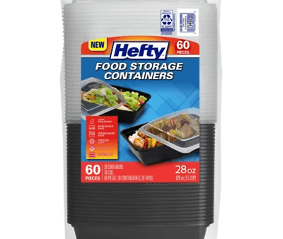 Hefty Food Storage 28 oz  30 ct For Sale