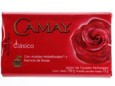 Camay Soap Bar Classic Red, 150 g Supply