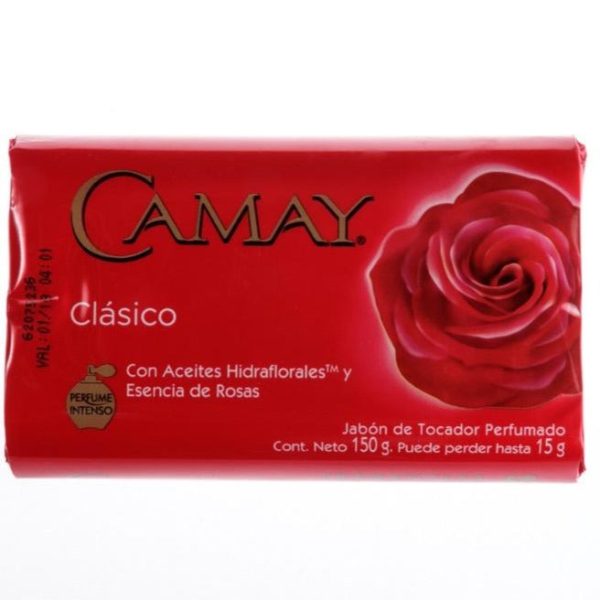 Camay Soap Bar Classic Red, 150 g Supply